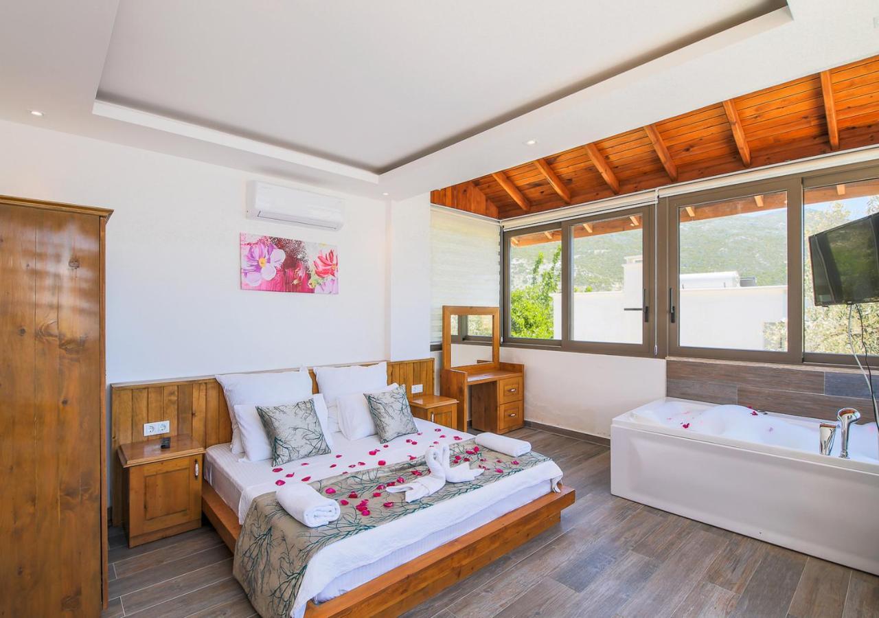 Villa 2 Sleeps 4 Isolated Honeymoon-Villa Sardunya كاس المظهر الخارجي الصورة
